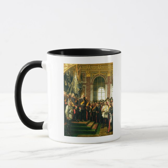 Taza La proclamación de Wilhelm como Kaiser (Izquierda)