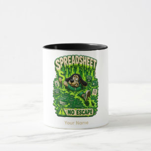 Taza La Prueba Fue Fácil Para Alguien Hoja De Cálculo D