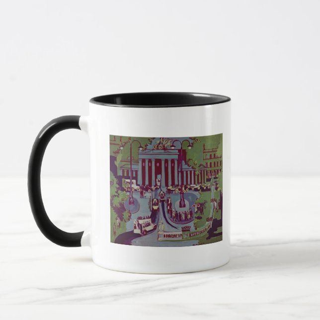 Taza La puerta de Brandeburgo, Berlín, 1929 (Izquierda)