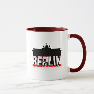 Taza La puerta de Brandeburgo en Berlín