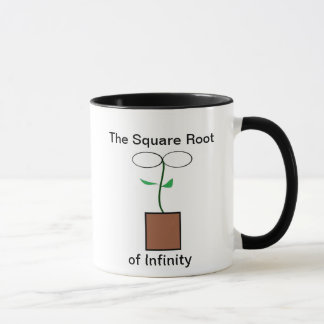 Taza La raíz cuadrada del infinito