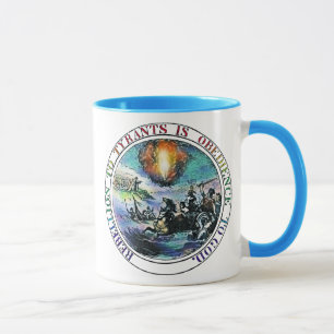 Taza La rebelión a los tiranos es obediencia a dios