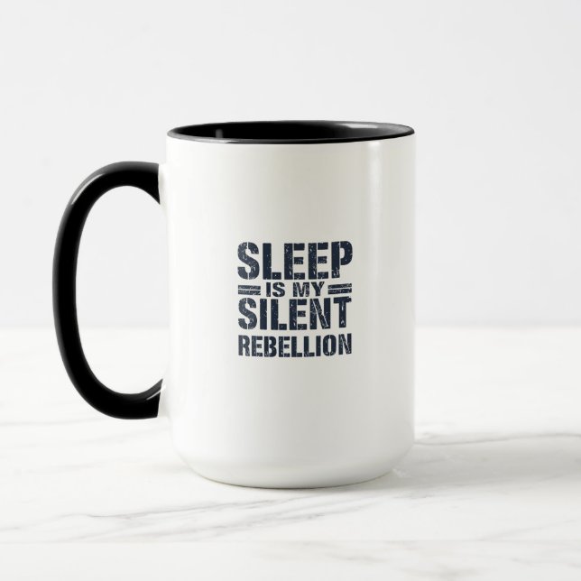 Taza La rebelión silenciosa: el poder del sueño (Izquierda)