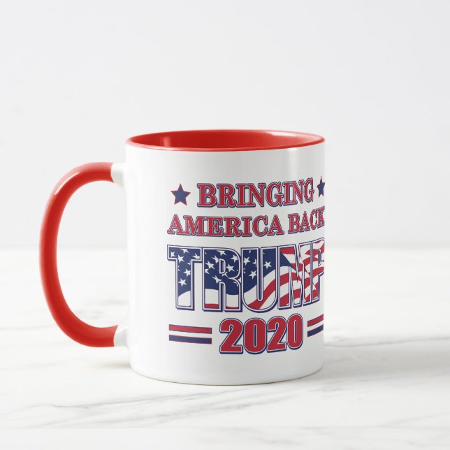 Taza La recuperación de Estados Unidos de Trump en 2020 (Izquierda)