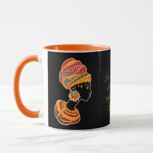 Taza La reina africana se equivoca