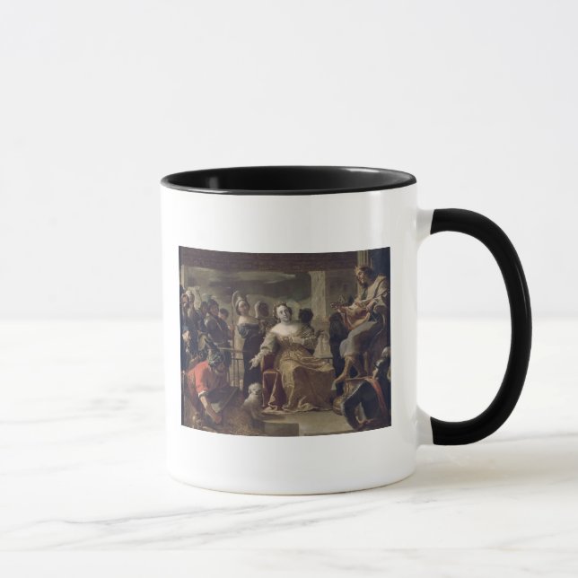 Taza La reina de Sheba antes de Solomon (Derecha)