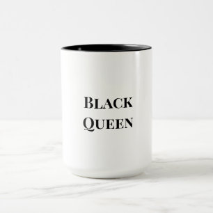 Taza La reina negra de 2 tonos
