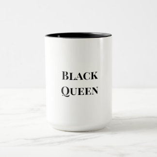 Taza La reina negra de 2 tonos