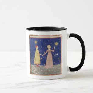Taza La reunión de Dante y de Beatriz