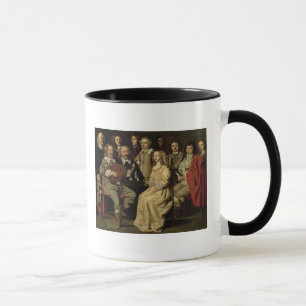 Taza La reunión musical, 1642
