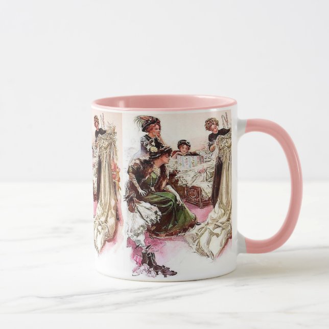 Taza La ropa de boda (Derecha)