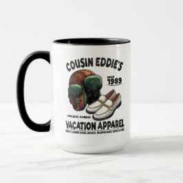 Taza La ropa de vacaciones de la primo Eddie