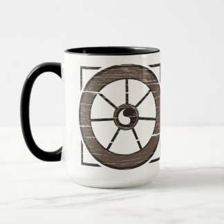 Taza La Rueda Polvorienta: Wheel & Show Coffee Mug v2