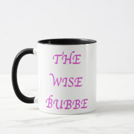 Taza La sabia Pascua Bubbie Seder Mug