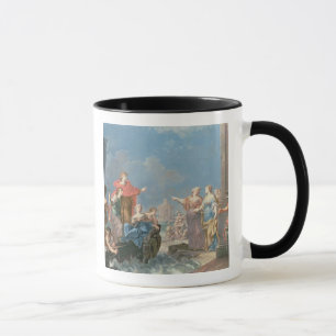 Taza La salida de Aeneas