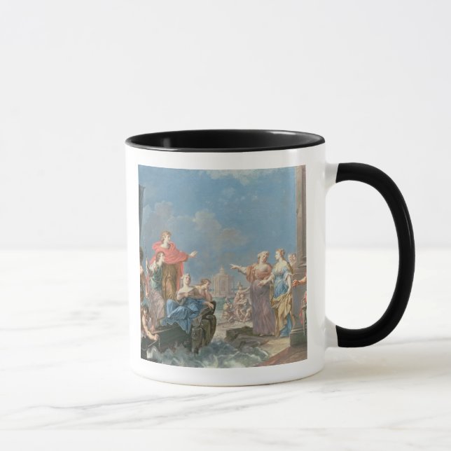 Taza La salida de Aeneas (Derecha)