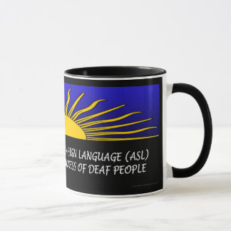 Taza La salida del sol del ASL