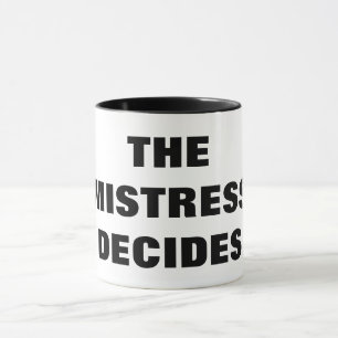 TAZA LA SEÑORA DECIDE