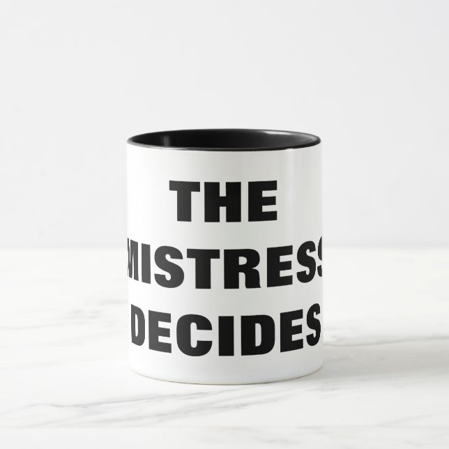 TAZA LA SEÑORA DECIDE (Centro)