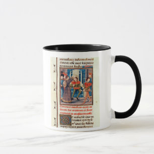Taza La sexta cuenta de Baldwin I de Hainaut coronó