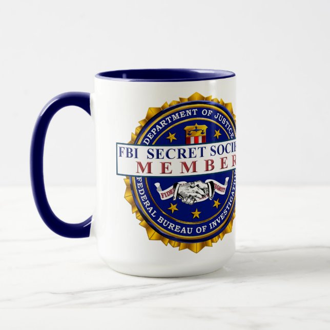 TAZA LA SOCIEDAD SECRETA DEL FBI COVFEFE JUMBO
