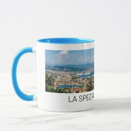 Taza La Spezia Cityscape Liguria Italia Holiday Souveni