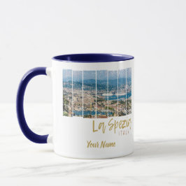 Taza La Spezia Liguria Italia Vintage Souvenir