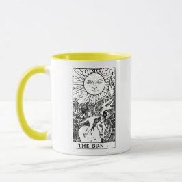 Taza La tarjeta Tarot de Sun