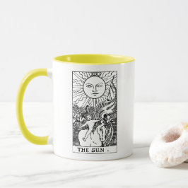 Taza La tarjeta Tarot de Sun