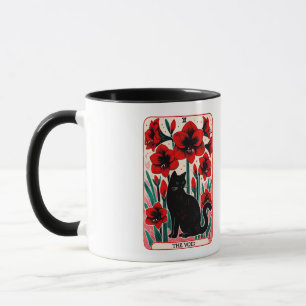 Taza La tarjeta tarot para gato vacío