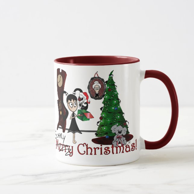 Taza La "taza del navidad asustadizo (Derecha)