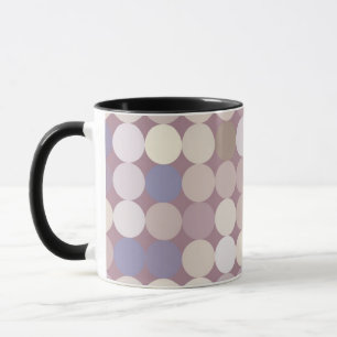 Taza La tela circunda el modelo abstracto