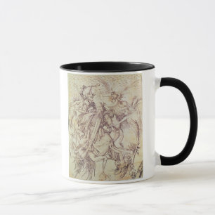 Taza La tentación de St Anthony (grabado)