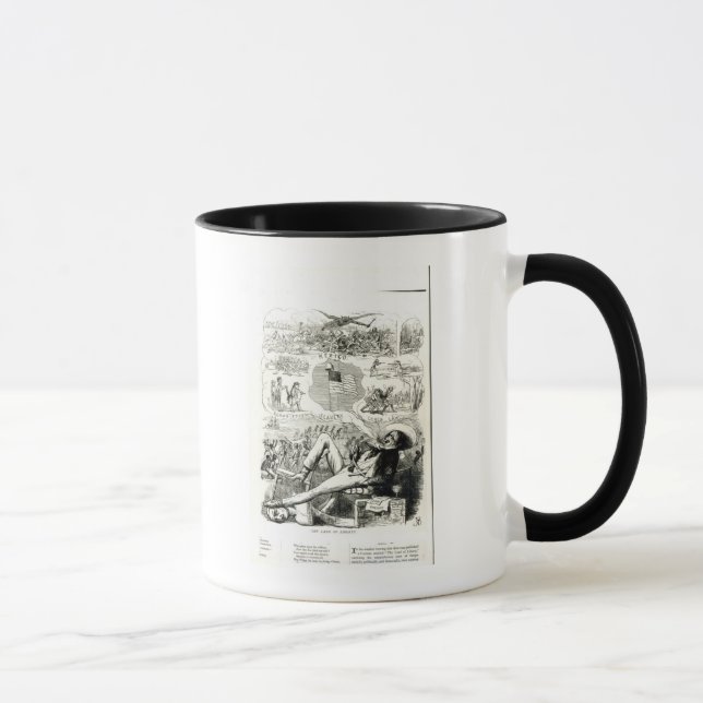 Taza La tierra de Liberty (Derecha)