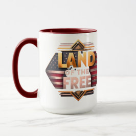 Taza La tierra de los libres