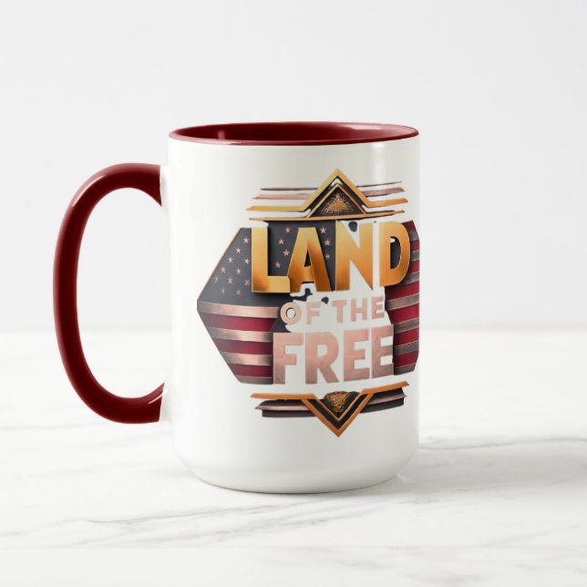 Taza La tierra de los libres (Izquierda)