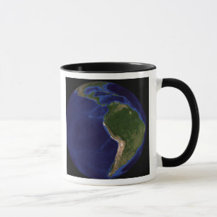 Taza La tierra de mármol azul 8 de la generación