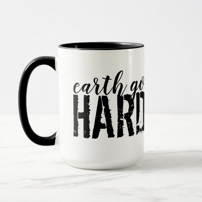 Taza la tierra se hace difícil (Izquierda)