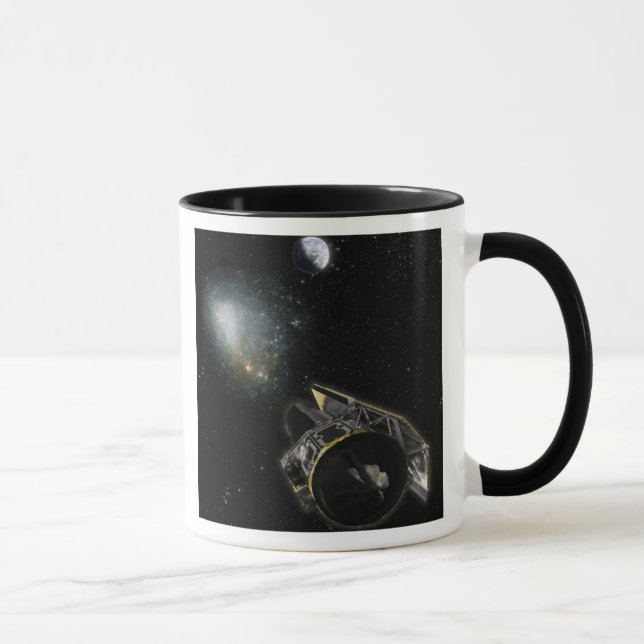 Taza La Tierra, un objeto de la Vía Láctea (Derecha)