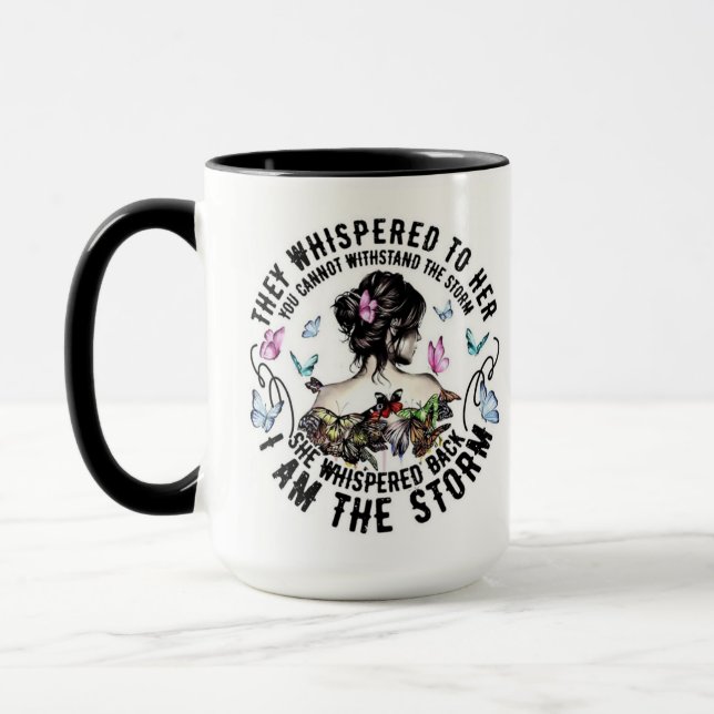 Taza La tormenta café Mug (Izquierda)