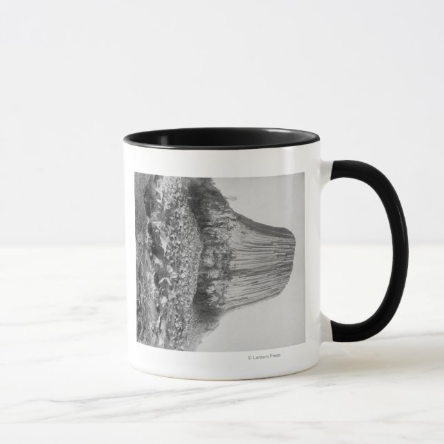 Taza La Torre del Diablo desde Occidente con caídas (Derecha)