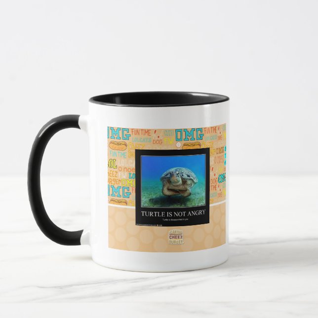 Taza La tortuga no está enojada (Izquierda)