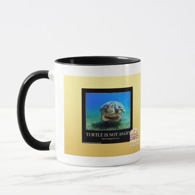 Taza La tortuga no está enojada (Izquierda)