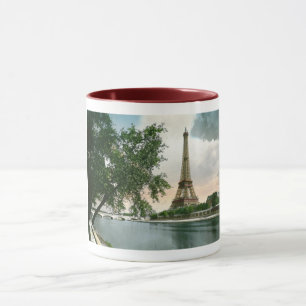 Taza La tour Eiffel, París, Francia Vintage