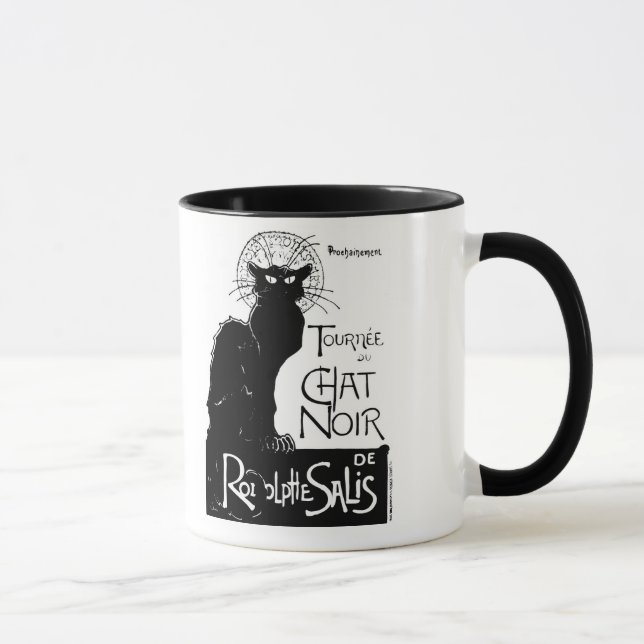 Taza La tournée du Chat Noir (Derecha)