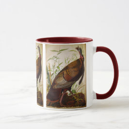 Taza La Turquía salvaje, John James Audubon