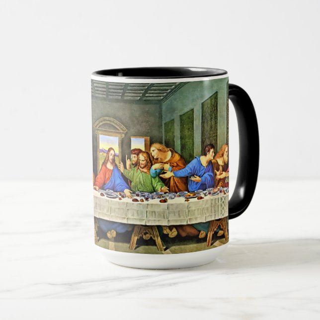Taza La última cena Leonardo Da Vinci (Anverso derecho)