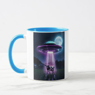 Taza La vaca conoce a los extranjeros.