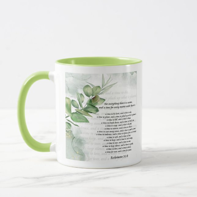 Taza La vegetación de las estaciones y del tiempo (Izquierda)