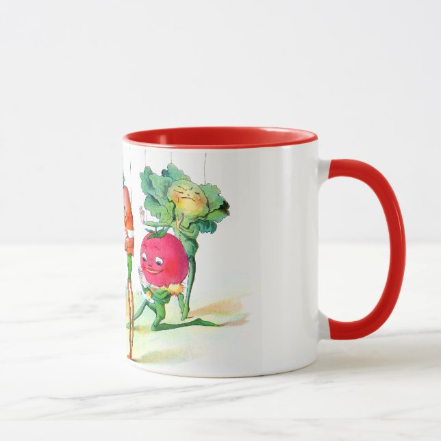 Taza La venganza 2 de los Vege-Hombres (Derecha)